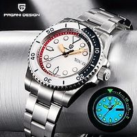 PAGANI DEISGN Men's Automatic Mechanical Wrist Watches, Stainless Steel Ceramic Bezel Waterproof Watch miniinthebox