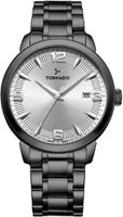 Tornado Men's Analog Sunray White Dial Watch -T9006B-XBXW