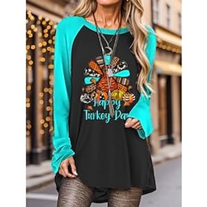 Women's Winter Dress T Shirt Dress Tee Dress Letter Print Crew Neck Mini Dress Fashion Streetwear Outdoor Daily Long Sleeve Loose Fit Black White Fall Winter S M L XL XXL Lightinthebox