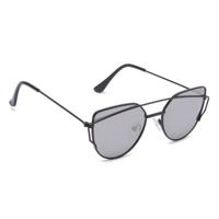 Lee Cooper Kids Fashion Polarised Sunglasses Silver Mirror Lens - Lck117C02