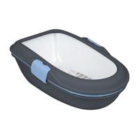Trixie Berto Threepart Cat Litter Tray - Black 39X22X59Cm