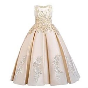 summer flower girl wedding dress teenage children formal evening party long kids es for girls princess ball gown 210810 Lightinthebox