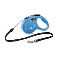 Flexi New Classic S Cord Cat/Dog Leash 5M - Blue - thumbnail