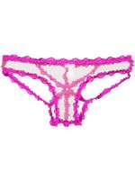 Fleur Du Mal lace bondage briefs - PINK