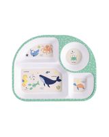 Ladelle Ocean Divided Plate Blue