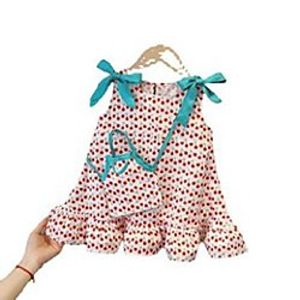 girl summer skirt princess dress tutu children sleeveless dresses girls fashion stripe baby clothes bow cute dress shoulder bag set 2color g71jqby Lightinthebox