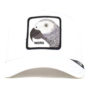 Goorin Bros Platinum Word Unisex Trucker Caps White