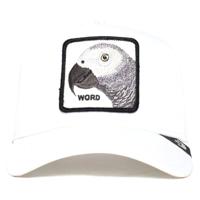 Goorin Bros Platinum Word Unisex Trucker Caps White - thumbnail