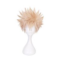 my hero academia bakugo katsuji xiaosheng cosplay wig rose net high temperature wire Lightinthebox - thumbnail
