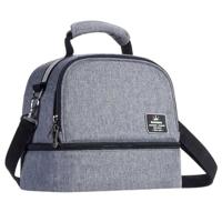 Sunveno Insulated Bottle - Lunch Bag - Grey