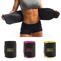 Back Support / Lumbar Support Belt for Exercise  Fitness Running Muscle support Comfortable Safety Gear Accessories  Supplies Unisex NEOPRENE 1 set Outdoor Black Yellow Pink miniinthebox - thumbnail