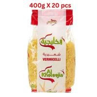 Al Khaleejia Verm Thin Pillowpack Vermicelli K-956 (Pack Of 20 X 400g)