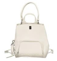 Desigual White Polyethylene Backpack - DE-28932