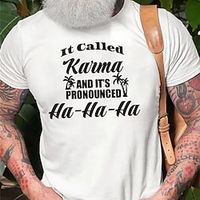 Men's T shirt Hot Stamping Graphic Letter Crew Neck Street Casual Print Short Sleeve Tops Basic Fashion Classic Comfortable White Black miniinthebox - thumbnail
