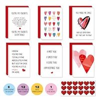 Funny Anniversary Card, Confession Card For Wife, Husband, Boyfriend, Girlfriend, Fiance, Valentine's Day Card - With Envelope miniinthebox