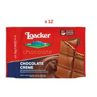 Loacker Chocolate Cremkakao Bar 12X55G
