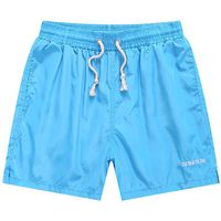 Mens Summer 10 colors Quick-drying Elastic Waist Drawstring Solid Color Casual Beach Shorts