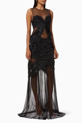 Gown in Sequin Tulle Gown in Sequin Tulle