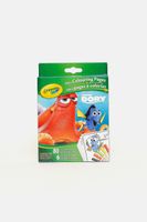 Finding Dory Mini Colouring Pages Green Finding Dory Mini Colouring Pages Green
