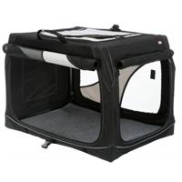 Trixie Vario Mobile Kennel For Dogs - Black, 76×48×51Cm