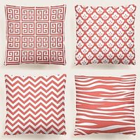 Geometric Double Side Cushion Cover 1PC Soft Decorative Square Throw Pillow Cover Cushion Case Pillowcase for Bedroom Livingroom Superior Quality Machine Washable Indoor Cushion for Sofa Couch Bed Chair miniinthebox - thumbnail