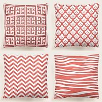 Geometric Double Side Cushion Cover 1PC Soft Decorative Square Throw Pillow Cover Cushion Case Pillowcase for Bedroom Livingroom Superior Quality Machine Washable Indoor Cushion for Sofa Couch Bed Chair miniinthebox - thumbnail