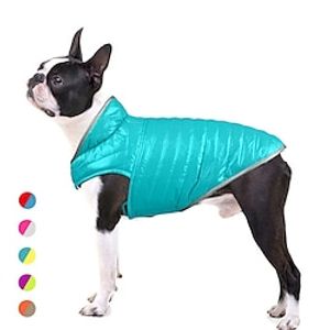 Pet clothing cross-border lightweight all-nylon double-sided dog clothing cotton reflective small and medium-sized dog clothing manufacturers Lightinthebox