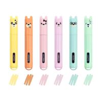 Legami Teddy's Style - Mini Pastel Highlighters (Set of 6) - thumbnail