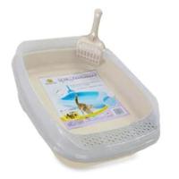 Nutrapet Cat Toilet Little Cat Litter Cream Box 46 x 36.6 x 11 Cm