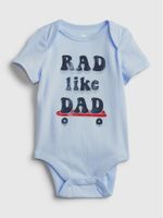 Baby 100% Organic Cotton Mix and Match Graphic Bodysuit - thumbnail