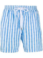 Barba striped swim shorts - Blue