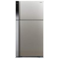 Hitachi 710L Gross, Net 510L, Top Mount Double Door Refrigerator - RV710PUK7KBSL