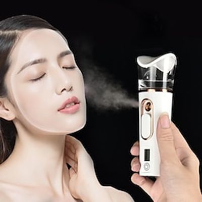 Handy Nano Mist Sprayer With Skin Analyzer Moisture Tester, Portable Facial Atomization Eyelash Extensions Steamer Mister, Face Moisturizing, Hydration Refreshing Lightinthebox