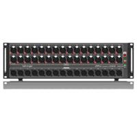 Behringer S32 32-channel Stage Box I/O Box with 32 Remote-Controllable Midas Preamps / 16 Outputs and AES50 Networking featuring Klark Teknik Super...