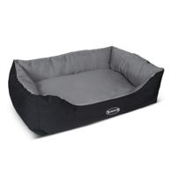 Scruffs Expedition Box Dog Bed Graphite Small