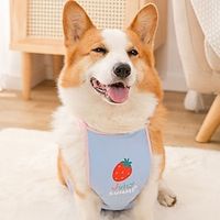 Dog Cat Vest Fruit Fashion Cute Sports Casual / Daily Dog Clothes Puppy Clothes Dog Outfits Soft Green Purple Blue Costume for Girl and Boy Dog Cloth XS S M L miniinthebox - thumbnail