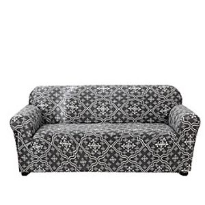 Grey Luxury Print Dustproof All-powerful Slipcovers Stretch Sofa Cover Super Soft Fabric Couch Cover with One Free Boster Case(Chair/Love Seat/3 Seats/4 Seats) miniinthebox
