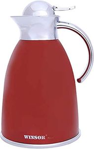 Winsor Stainless Steel Vacuum Flask 0.6 Liter, Red, WR51231R