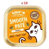 Lily's Kitchen Chicken Pate Wet Cat Food Box 19X85G