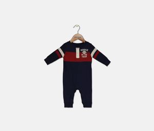 Baby Boys Rookie Of The Year Romper  Thunder Blue