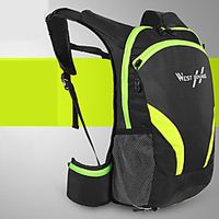 15 L Cycling Backpack Reflective Waterproof Portable Bike Bag Polyster Bicycle Bag Cycle Bag Outdoor Exercise Bike  Bicycle Lightinthebox - thumbnail