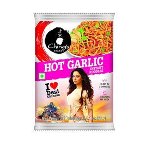 Chings Hot Garlic Noodles 60gm