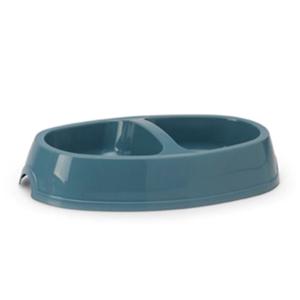 Savic Picnic Twin Feeding Dog Bowl Blue