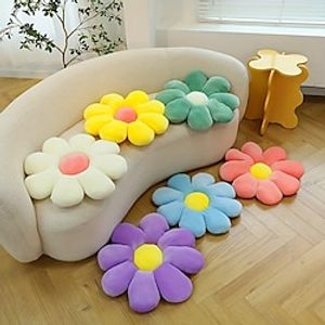 1pc Soft And Cozy Flower Pattern Pillow Cushion For Bedroom Dorm Room And Home Decor miniinthebox