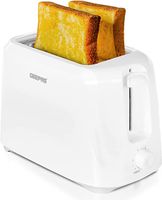 Geepas Bread Toaster, White, GBT36515