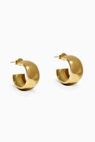 Luna Curved Hoop Earrings Luna Curved Hoop Earrings