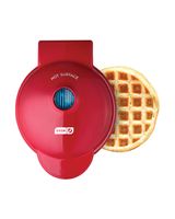 Dash Mini Waffle Maker Machine for Individuals Red