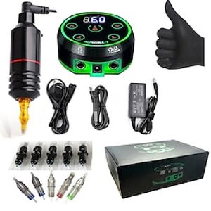BaseKey Professional Tattoo Kit Tattoo Machine - 1 pcs Tattoo Machines, Professional Level  Low Noise  Best Quality Aluminum Alloy 18 W Rotary Tattoo Machine Lightinthebox