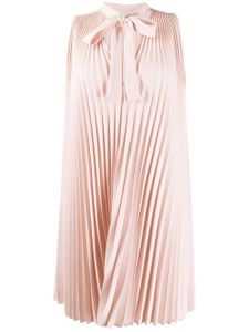 RedValentino pleated short dress - PINK