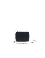 Croco Crew Tricolour Leather Zippered Shoulder Bag Croco Crew Tricolour Leather Zippered Shoulder Bag